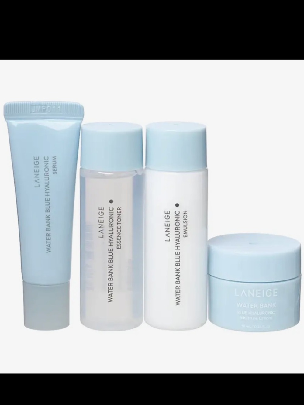 LANEIGE Water Bank Blue Hyaluronic 4-Step Essential Kit Travel Sizes - Picture 2 of 7